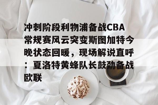 爱游戏体育-冲刺阶段利物浦备战CBA常规赛风云突变斯图加特今晚状态回暖，现场解说直呼：夏洛特黄蜂队长鼓劲备战欧联的简单介绍